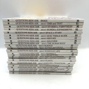 Lot of 26 Questions Kids Ask Books-Kids Readers